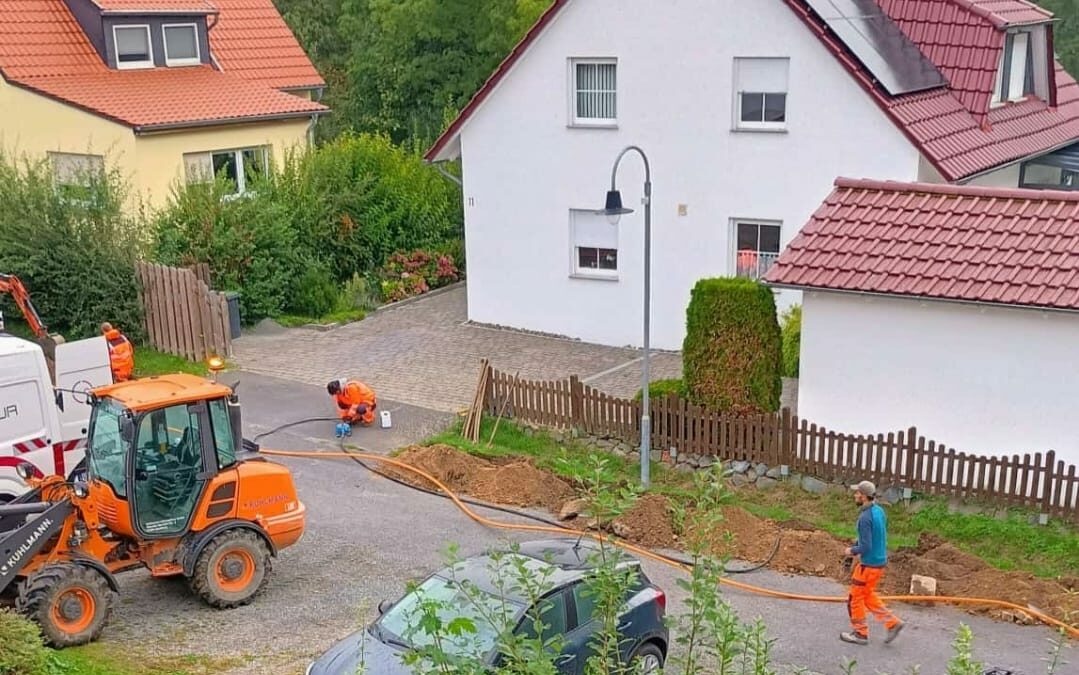 Der Glasfaserausbau geht voran