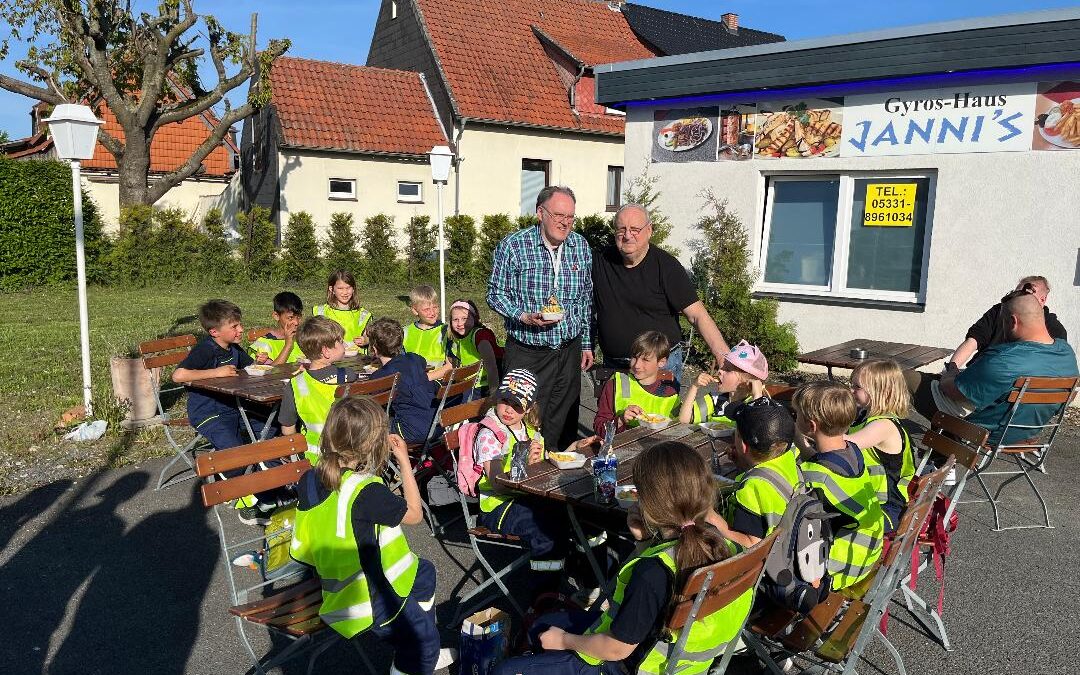 Kinderfeuerwehr in Aktion