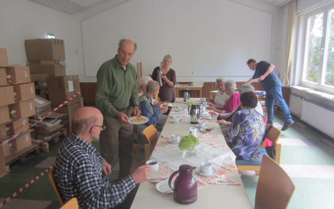 Gute Stimmung beim Sonntagskaffee